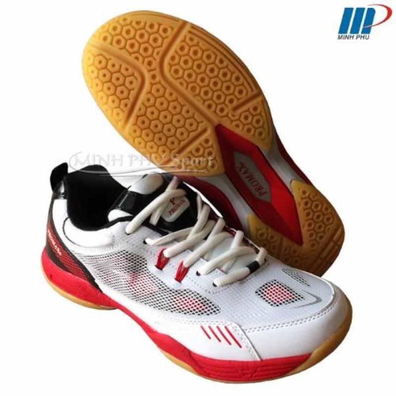 Giày cầu lông PRF-02 (Trắng đỏ)