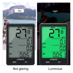 INBIKE Portable Lightweight Waterproof Bike Odometer Mountain Bicycle Speedmeter - intl