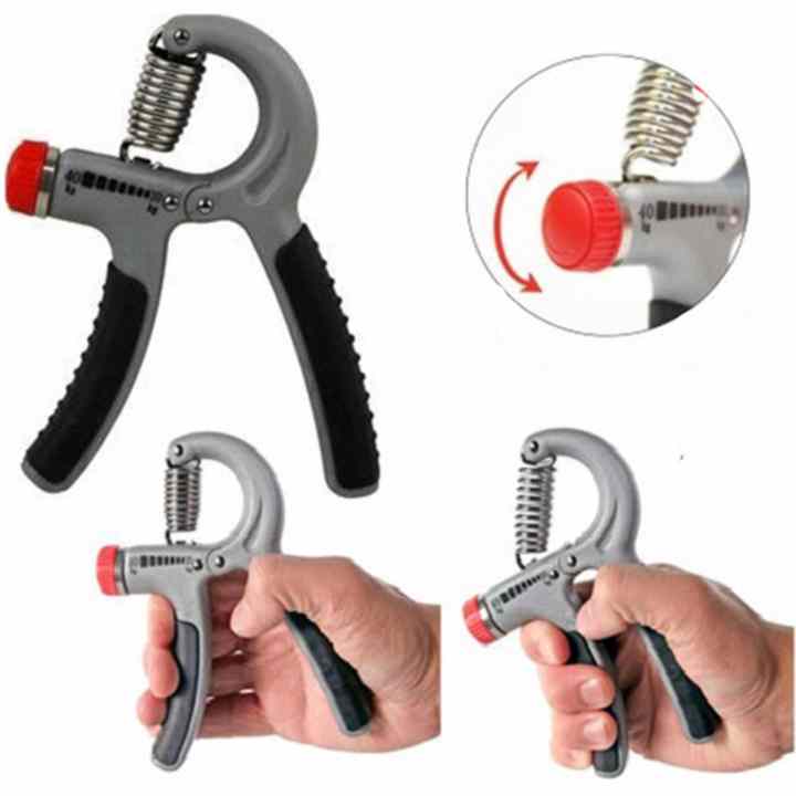 Kìm bóp tay chữ A có lò xo điều chỉnh lực (Xám) + tặng kèm 1 thẻ tích điểm Giá tôt 360