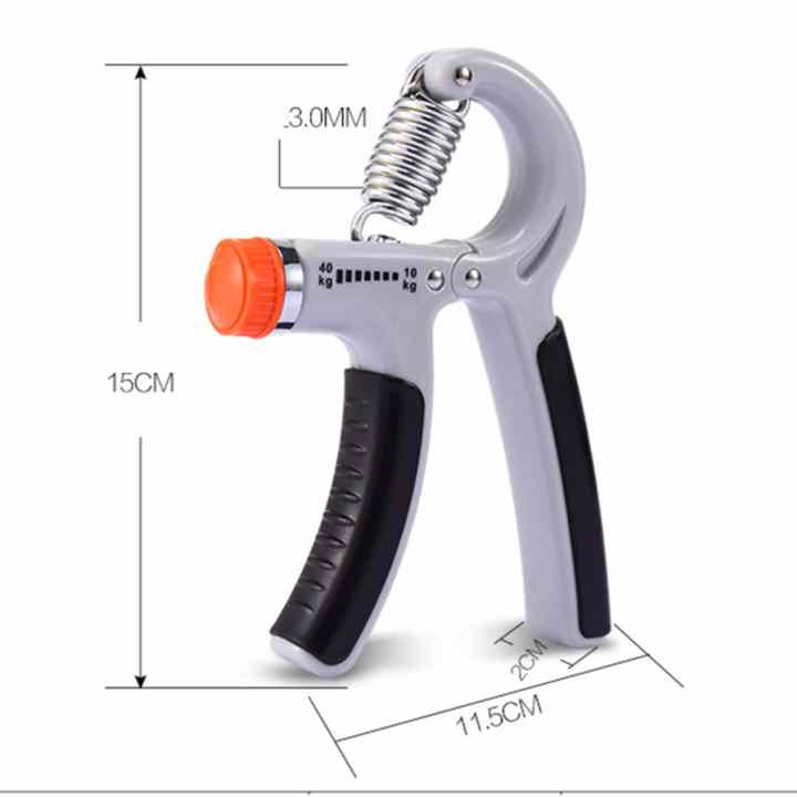 Kìm bóp tay chữ A có lò xo điều chỉnh lực (Xám) + tặng kèm 1 thẻ tích điểm Giá tôt 360