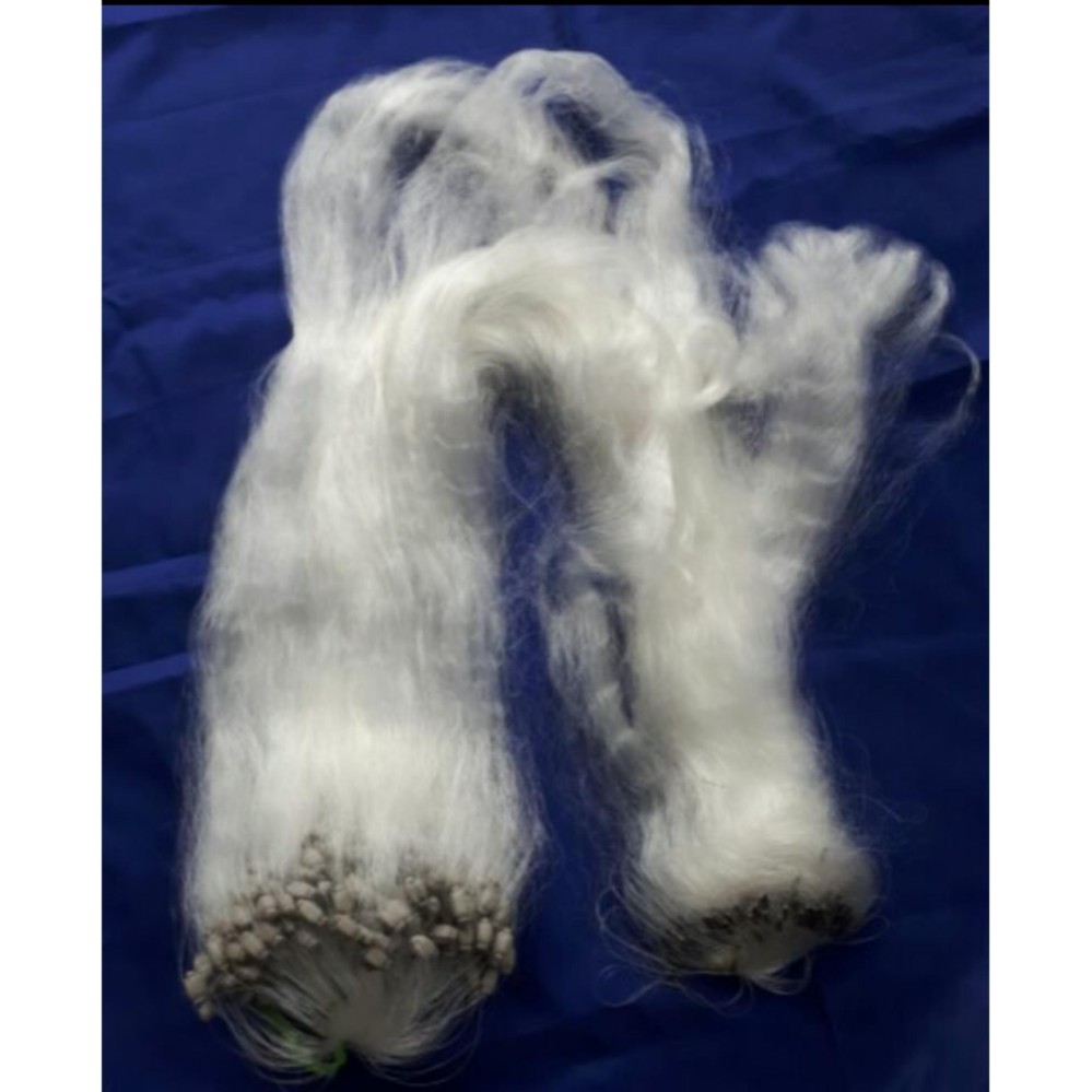 Lưới đánh cá 8cm - then 4 lưới 3 màn - dài 60m
