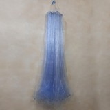 Lưới đánh cá 8cm xanh 3 màn, cao 1m2