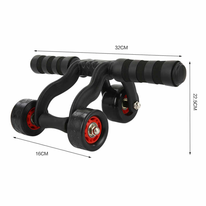 Bộ bánh xe tập thể dục 3 bánh Giá Tốt