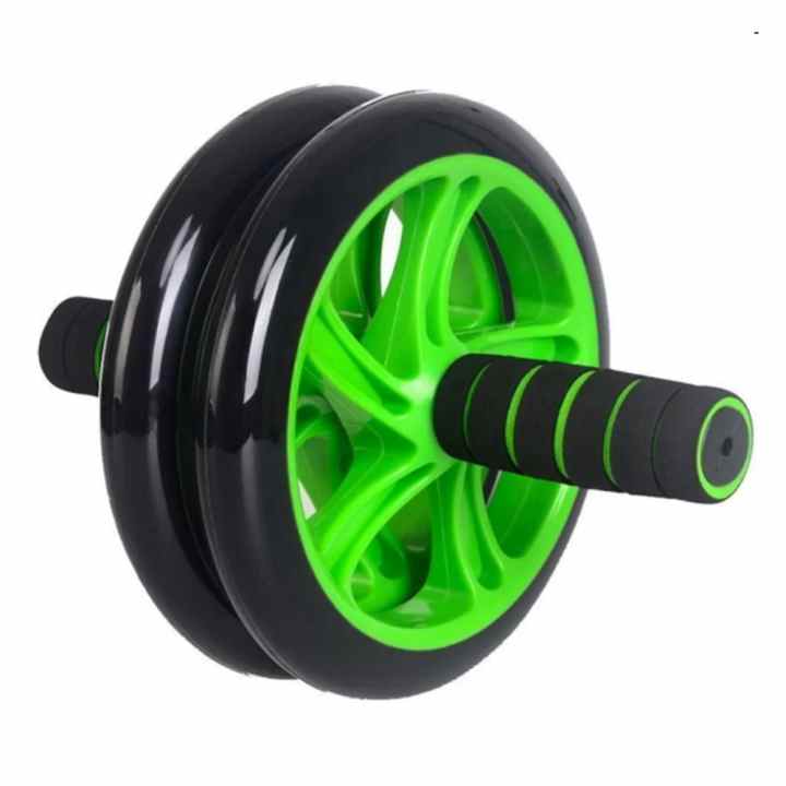 Máy tập cơ bụng bánh xe (Xanh lá)