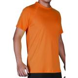 Men's Ulight Plain Sport Tee Original Orange A095