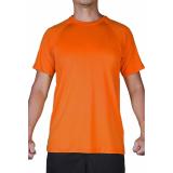 Men's Ulight Plain Sport Tee Original Orange A095
