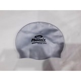 Nón bơi, mũ bơi Phoenix PN50 cao cấp đen trơn