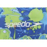 Nón Bơi Vải Speedo Sea Squad Polyester Trẻ Em (Xanh)