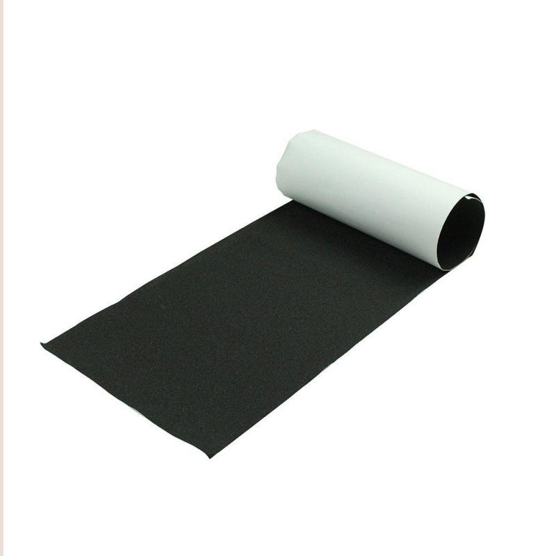 Mua nonof 2 Pieces Skateboard Grip Adhesive Backed Non-Slip Tape Roll (Black) - intl