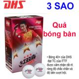 Quả bóng bàn DHS 3 sao 40+ (6 trái)