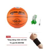 Quả bóng rổ cao su gerustar số 7 + Tặng băng chắn mồ hôi tay
