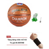 Quả bóng rổ da Gerustar số 7 + Tặng băng chắn mồ hôi tay