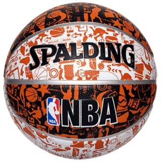 Quả bóng rổ Spalding NBA Graffiti số 7 (73-722Z) thumbnail