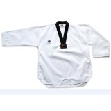 Quần áo võ phục Taekwondo BlackTiger cổ đen