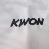 Quần áo võ phục Taekwondo KWON Fighter cổ đen