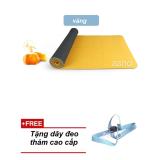 Thảm tập yoga cao cấp HATHA (vàng)