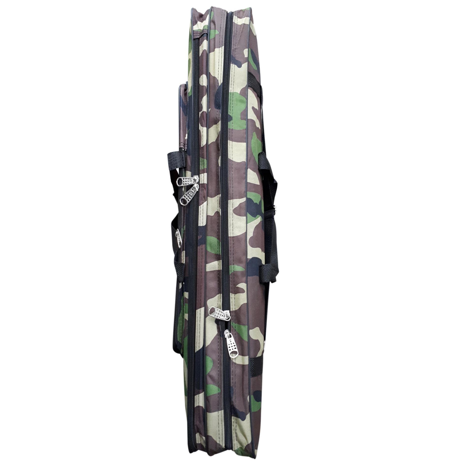 Túi đựng cần câu rằn ri dài 80cm - 2 ngăn chính