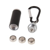 [joyonline] Useful Retracted Mini Pocket Flashlight Black - intl(Black)