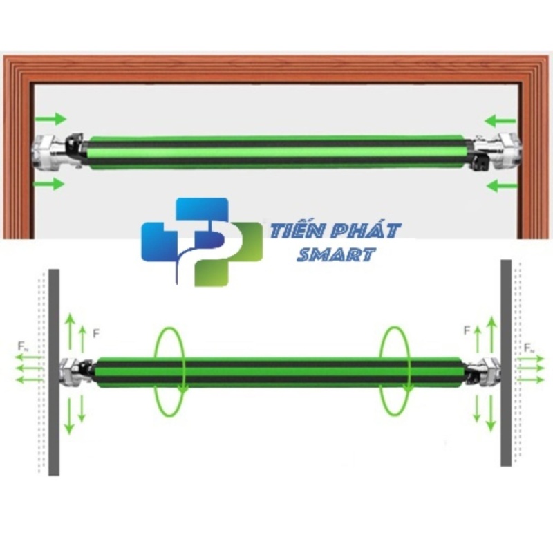 Bảng giá Xà đơn treo tường 2018 điều chỉnh 83-130 cm có chốt an toàn -Tienphatsmart(Hà Nội)