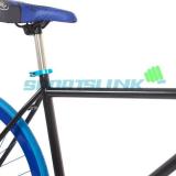 Xe đạp Fixed Gear Single (Đen phối xanh) - SAMSUNG CONNECT