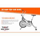 Xe đạp tập thể dục đa năng Air Bike mẫu 2020 thế hệ mới + Tặng con lăn tập