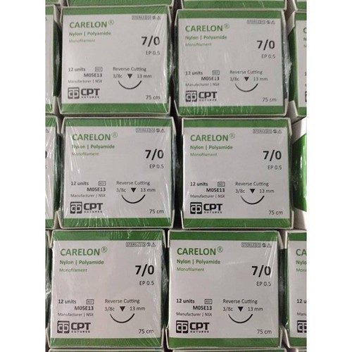 Chỉ nhấn mí Carelon CPT 7/0 [Hộp 12 Sợi]