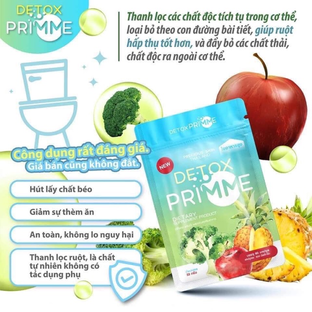 [HCM]detox giảm cân rau củ Primme