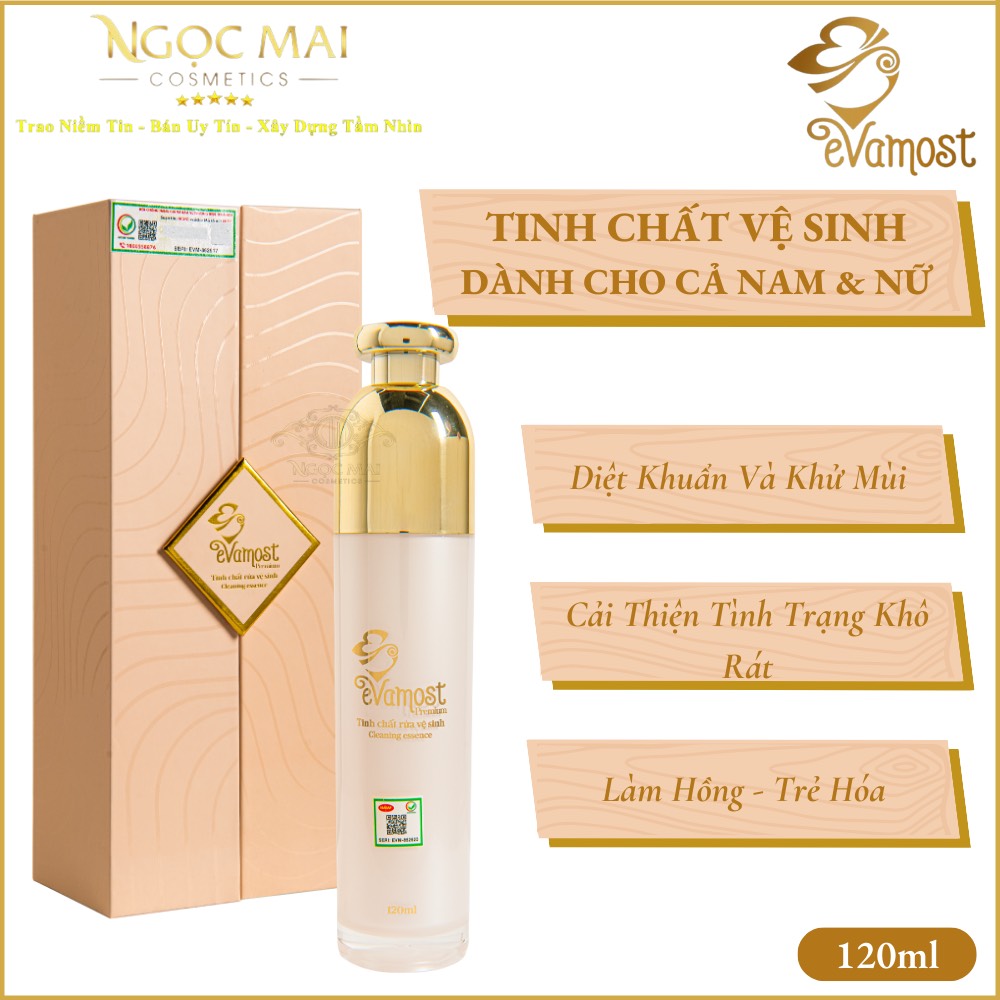 Dung dịch vệ sinh Evamost tem nguyên