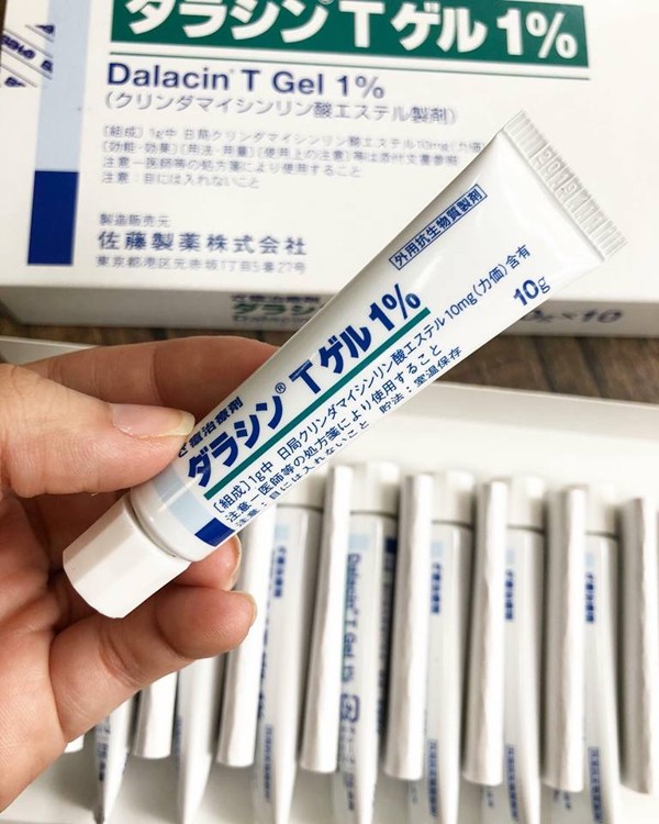 Kem Trị Mụn Dalacin T Gel 1% Nhật Bản