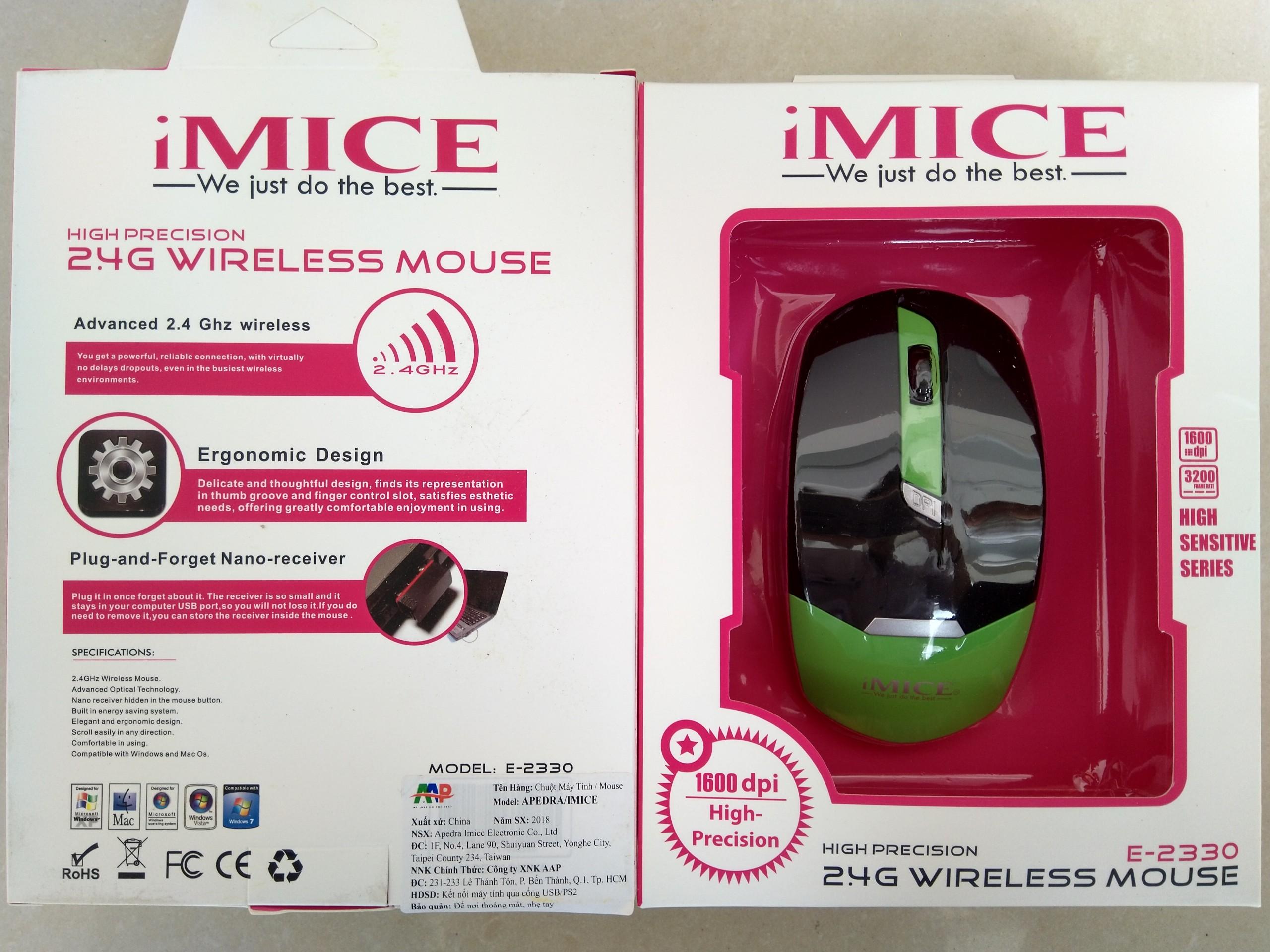 Chuột không dây IMICE E2330