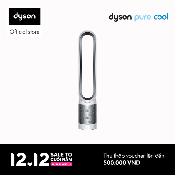 [Trả góp 0% - Miễn phí vận chuyển] Máy lọc không khí Dyson Pure Cool™ Tower TP00 (Trắng/Bạc)- Từ Dyson Việt Nam - Bảo hành 24 tháng