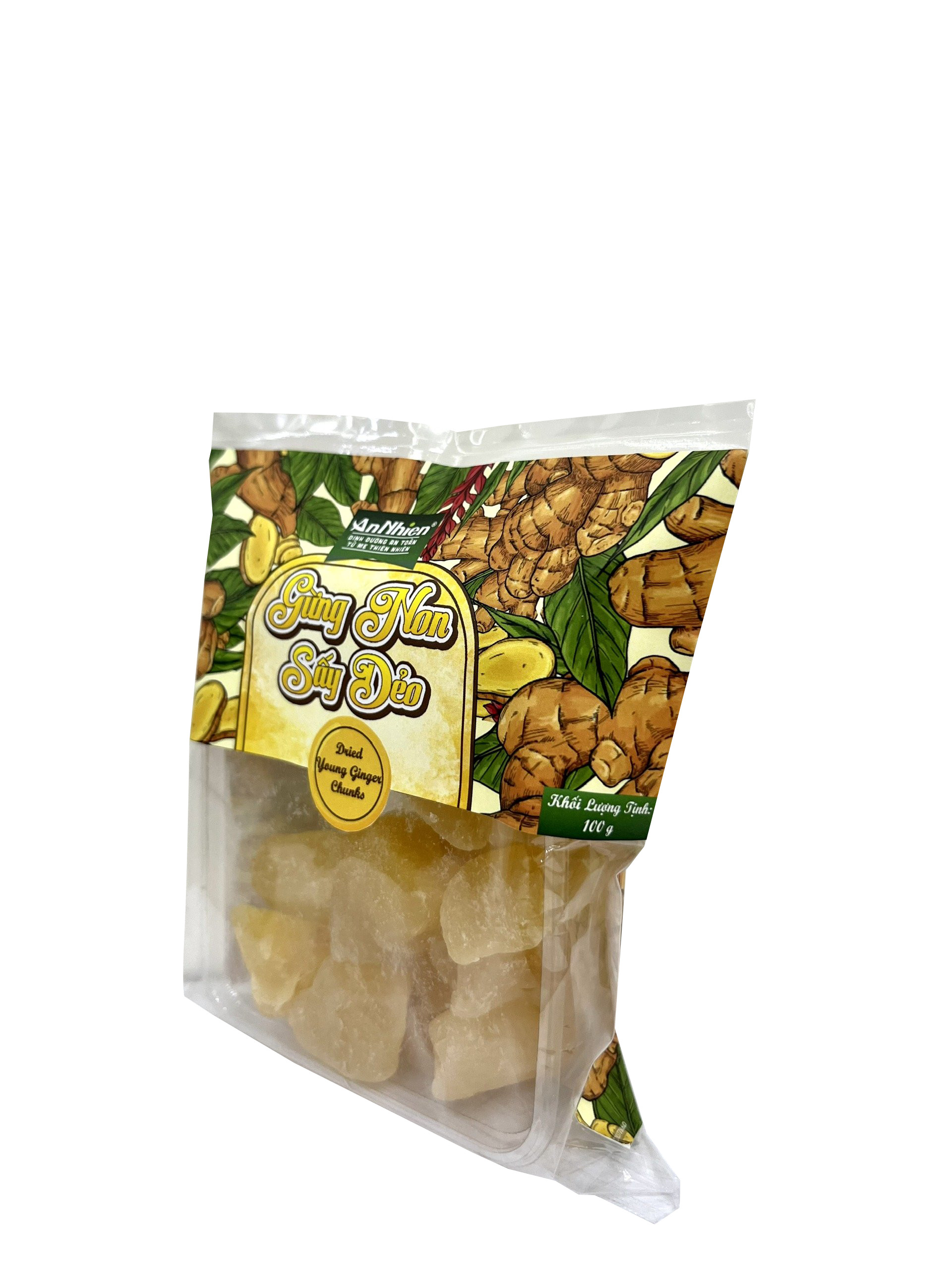 Gừng Non Sấy Dẻo An Nhiên 100g