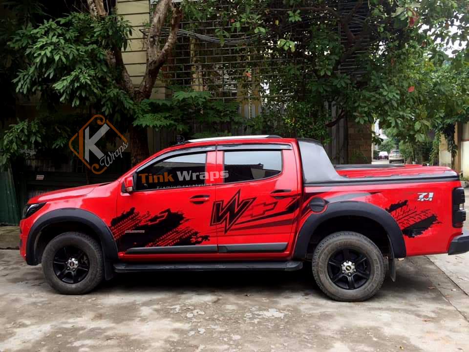 Tem xe Colorado - Decal dán xe Colorado Wstyle