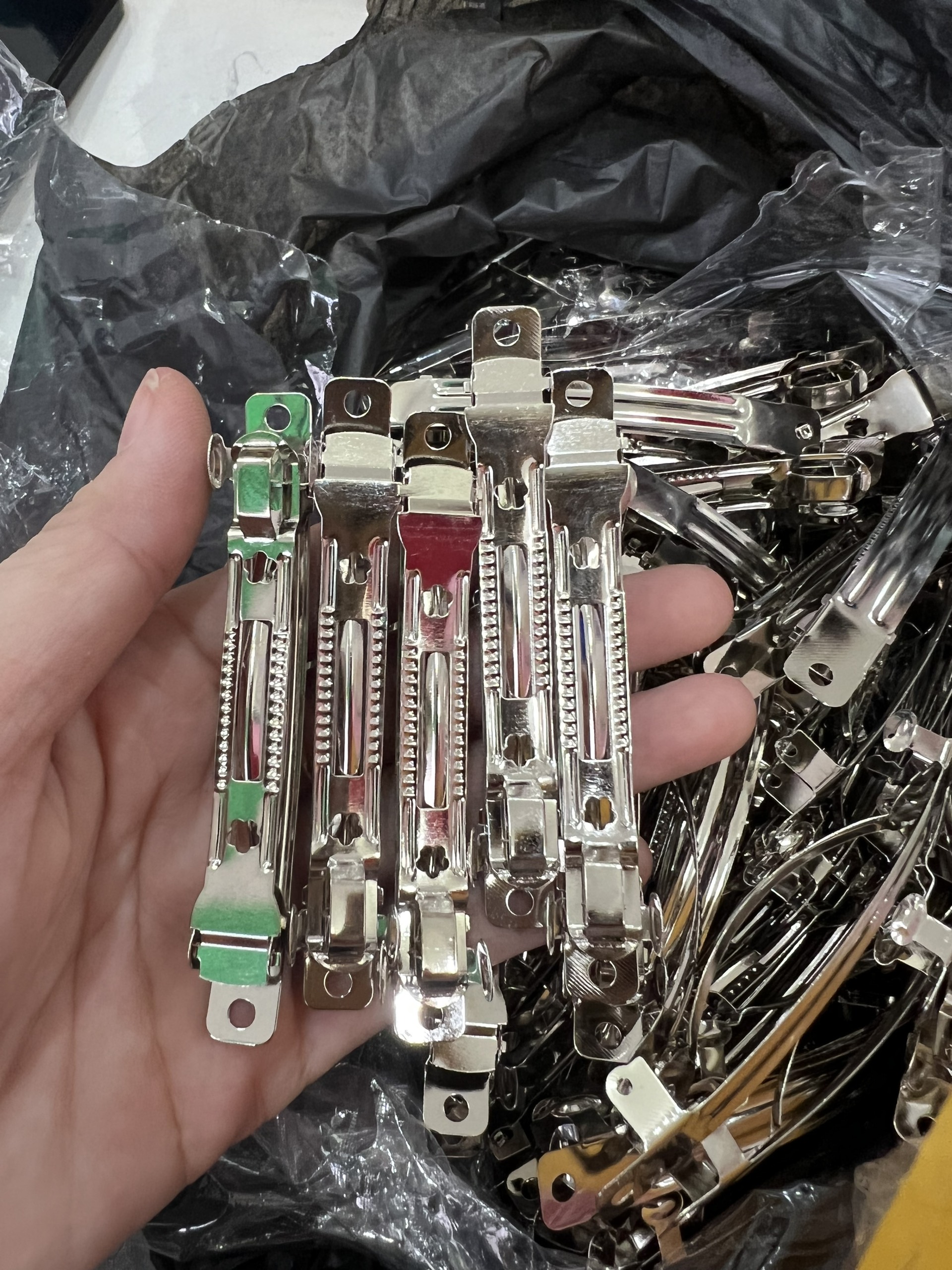 Kẹp mỏ vịt, phụ kiện làm tóc (combo 10 cái)