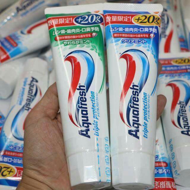 Kem Đánh Răng Aquafresh 160G Nhật Bản