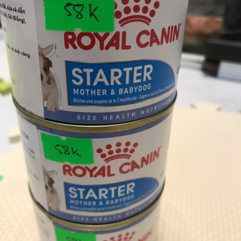 PATÊ ROYAL CANIN dành cho chó mang thai, cho con bú và chó con dưới 2 tháng tuổi