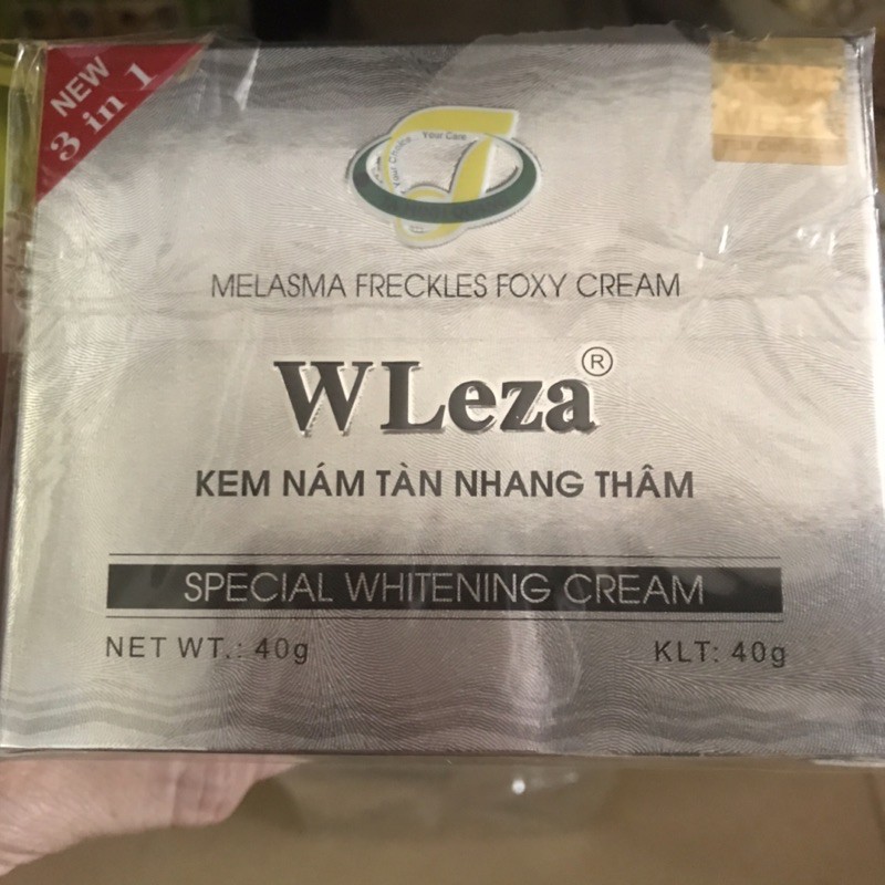 Kem W-LEZA bạc 40g