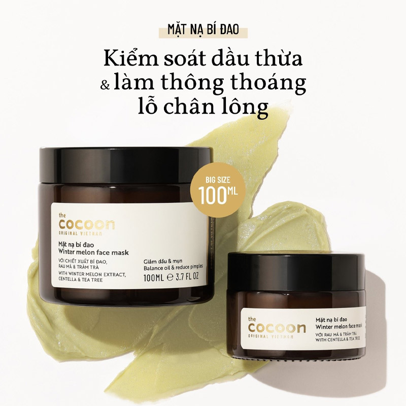 Mặt Nạ Bí Đao The Cocoon 30Ml