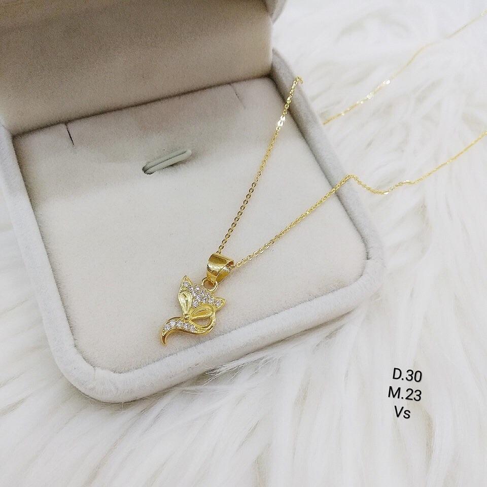 Dây chuyền vàng tây 10k hồ ly