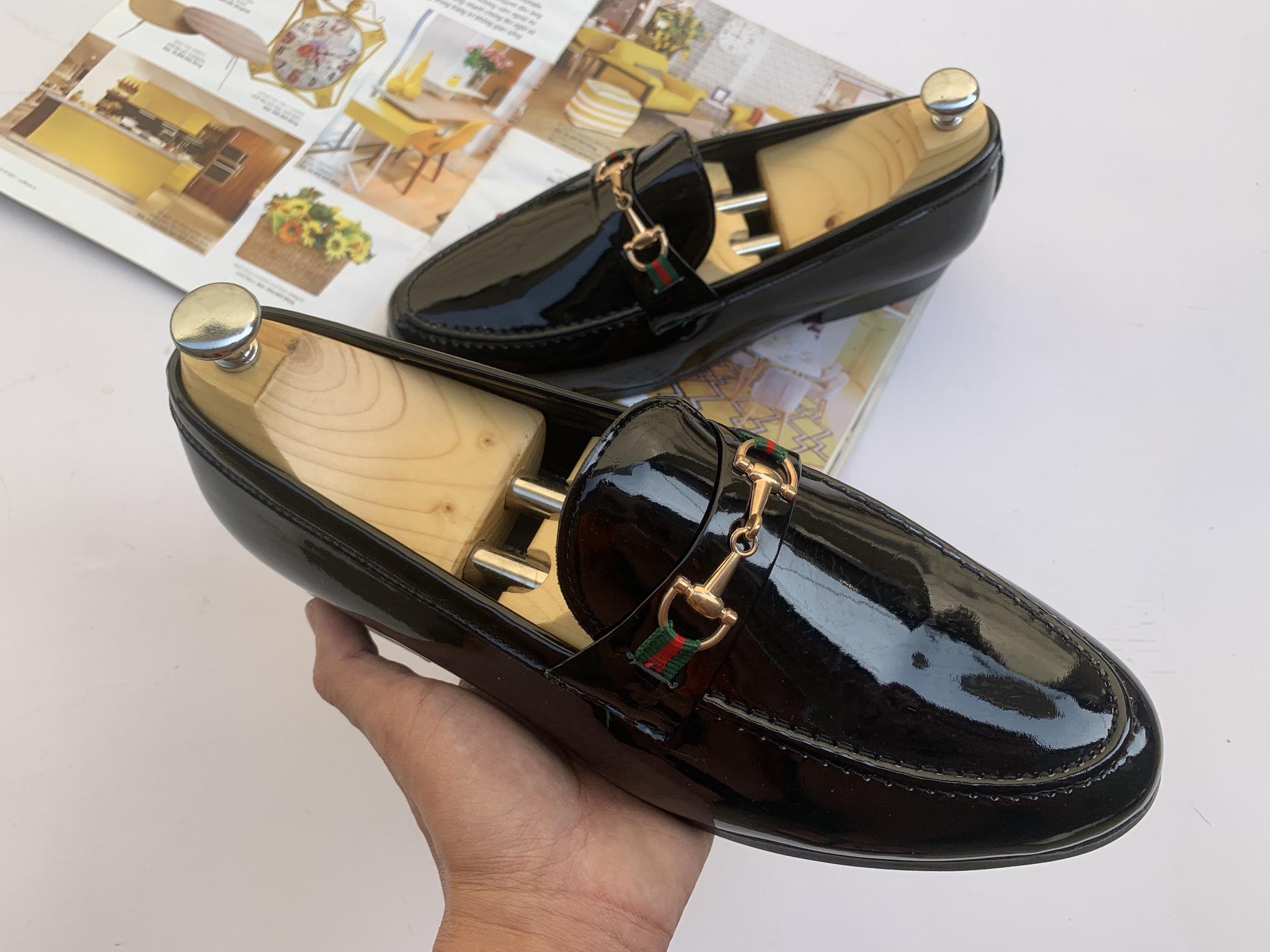 [HCM]Giày Mọi Nam khóa Kim Loại Lịch Lãm