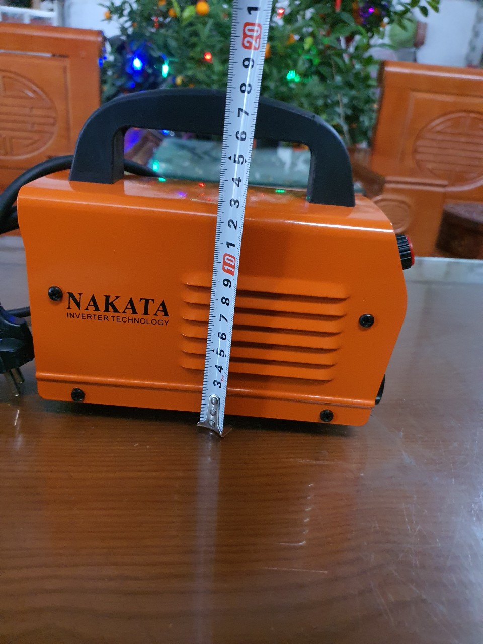 Máy hàn điện tử, hàn que mini TANAKA, dùng được que 1.6-3.2