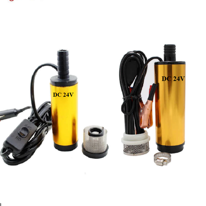 bơm chìm hút xăng dầu 24v - 30l/phút