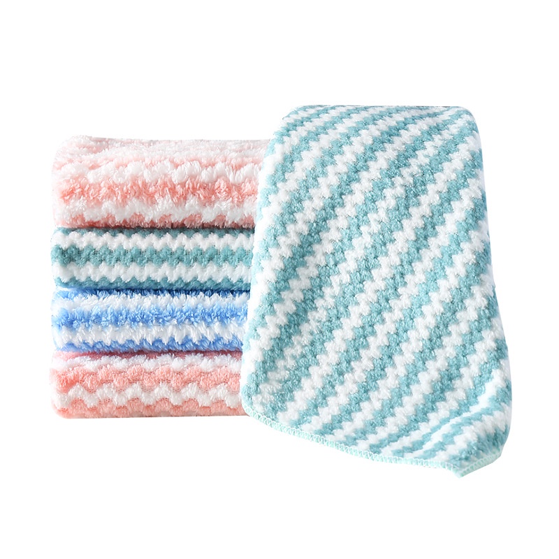 [SÉT 5] Khăn Mặt Cotton Mềm Mịn, Chất Liệu Cao Cấp - Khăn Mặt Lông Cừu Siêu Mềm 30x50cm