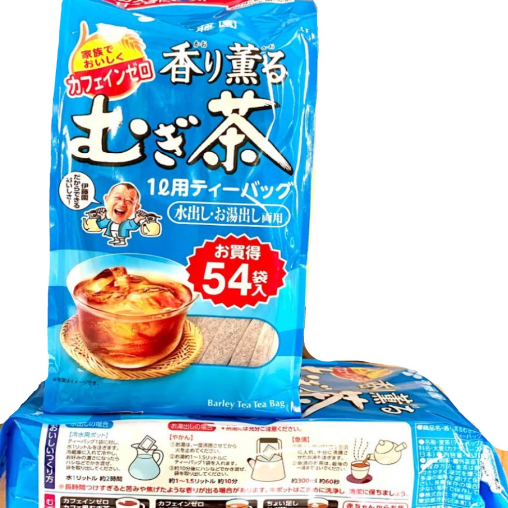 Trà lúa mạch Mugi Itoen Nhật Bản - bịch 54 gói
