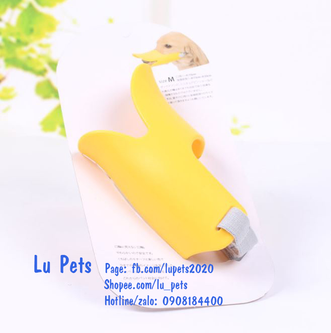 Rọ Mõm Mỏ Vịt Cho Chó Size S - Rọ Mõm Cho Chó