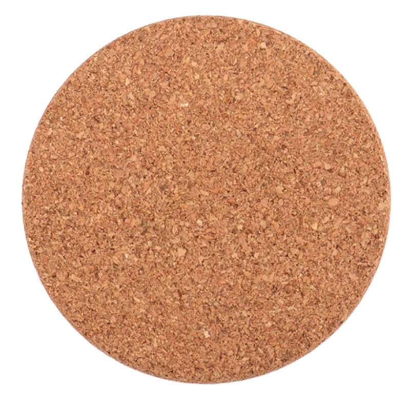 Round 3.9 inch Absorbent Cork Coasters for Drinks In Office, Home, Or ...