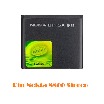Pin nokia 8800 mã bp-6x xịn