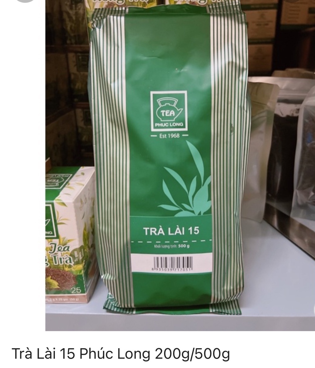 Trà lài 15 / Sen 15 / Lài 60 500gr Phúc Long