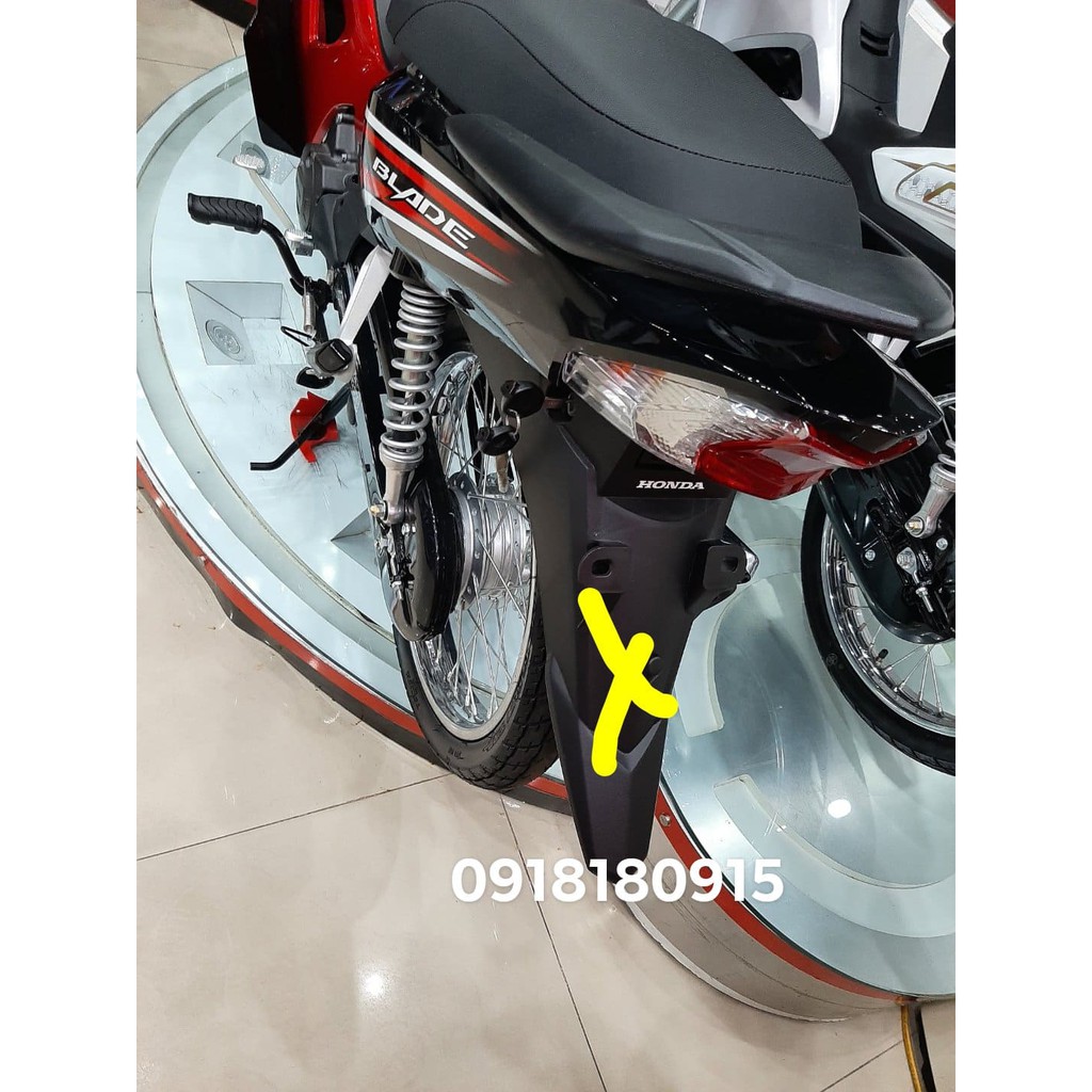 Bộ chắn bùn sau đuôi biển wave blade số honda