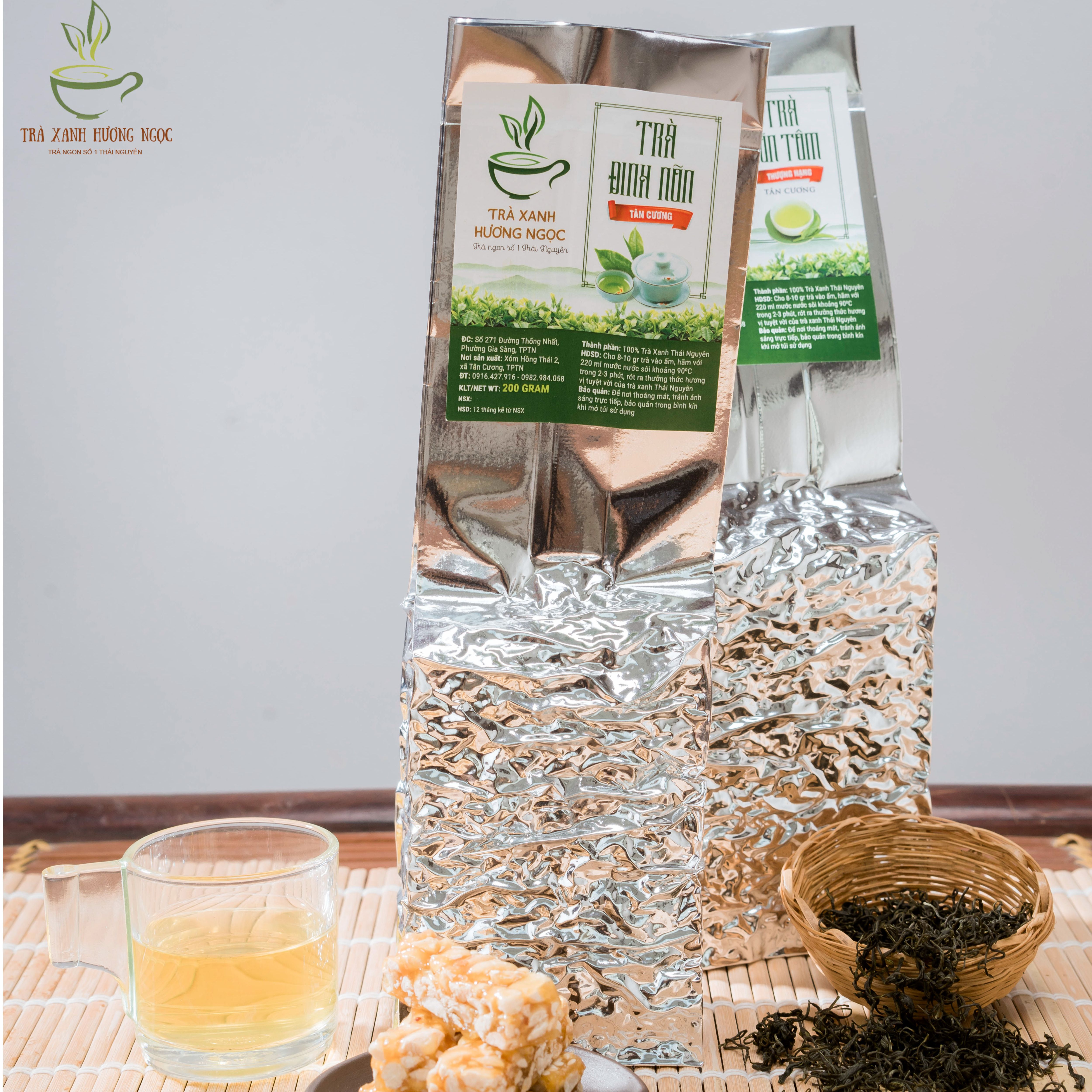 [Chính gốc Tân Cương Thái Nguyên] - Trà Đinh Nõn Tân Cương - [100g/200g]